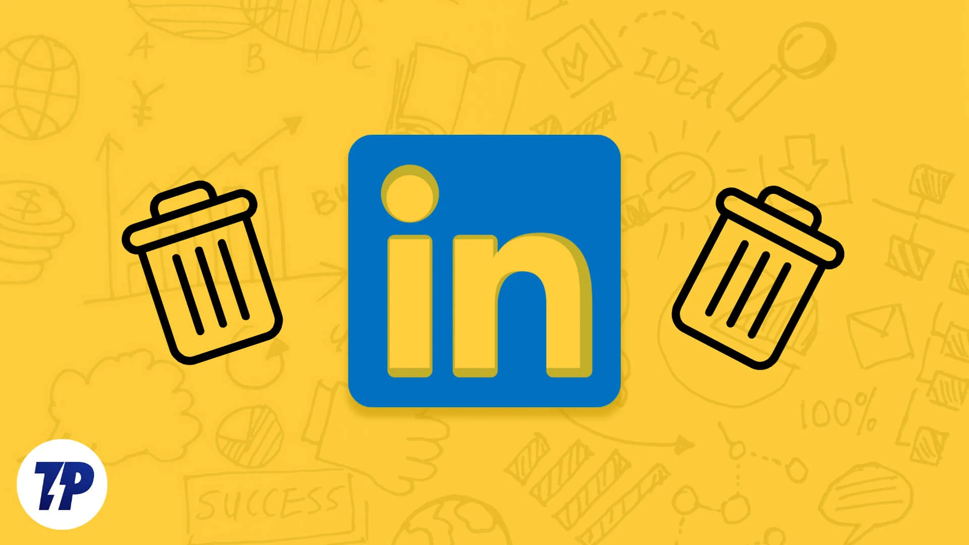 how to delete linkedin account