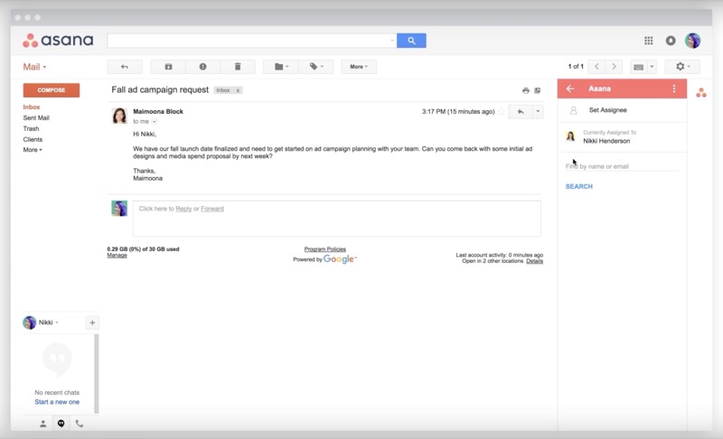 asana para gmail asana add-on for gmail