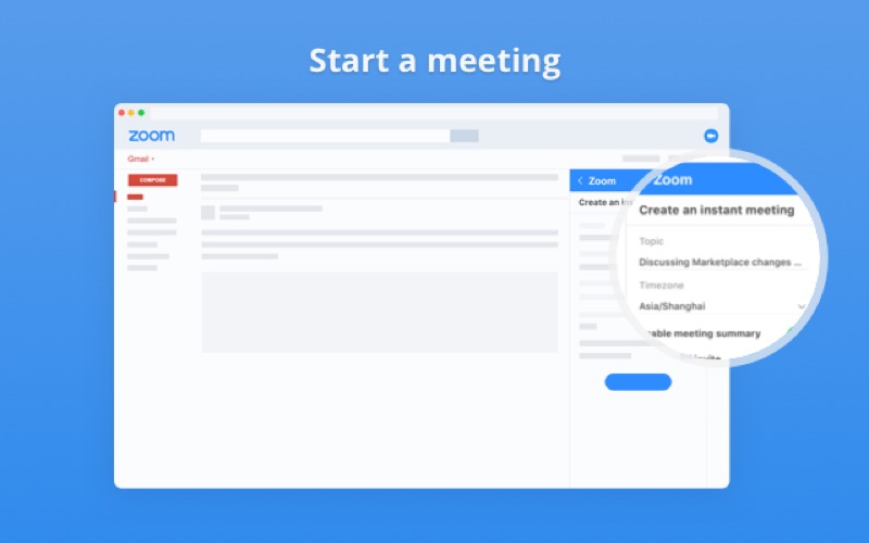 zoom para gmail zoom add-on for gmail