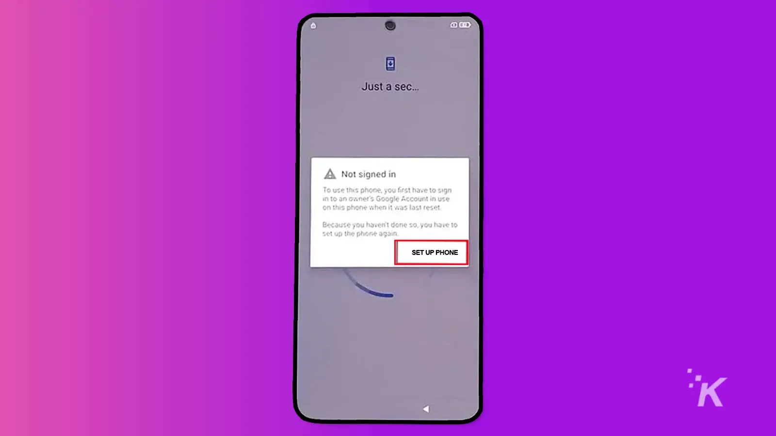configurați telefonul Android