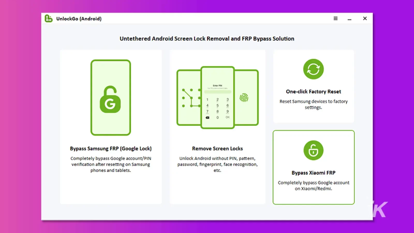 Ocolire Xiaomi Redmi Poco FRP cu UnlockGo (Android)