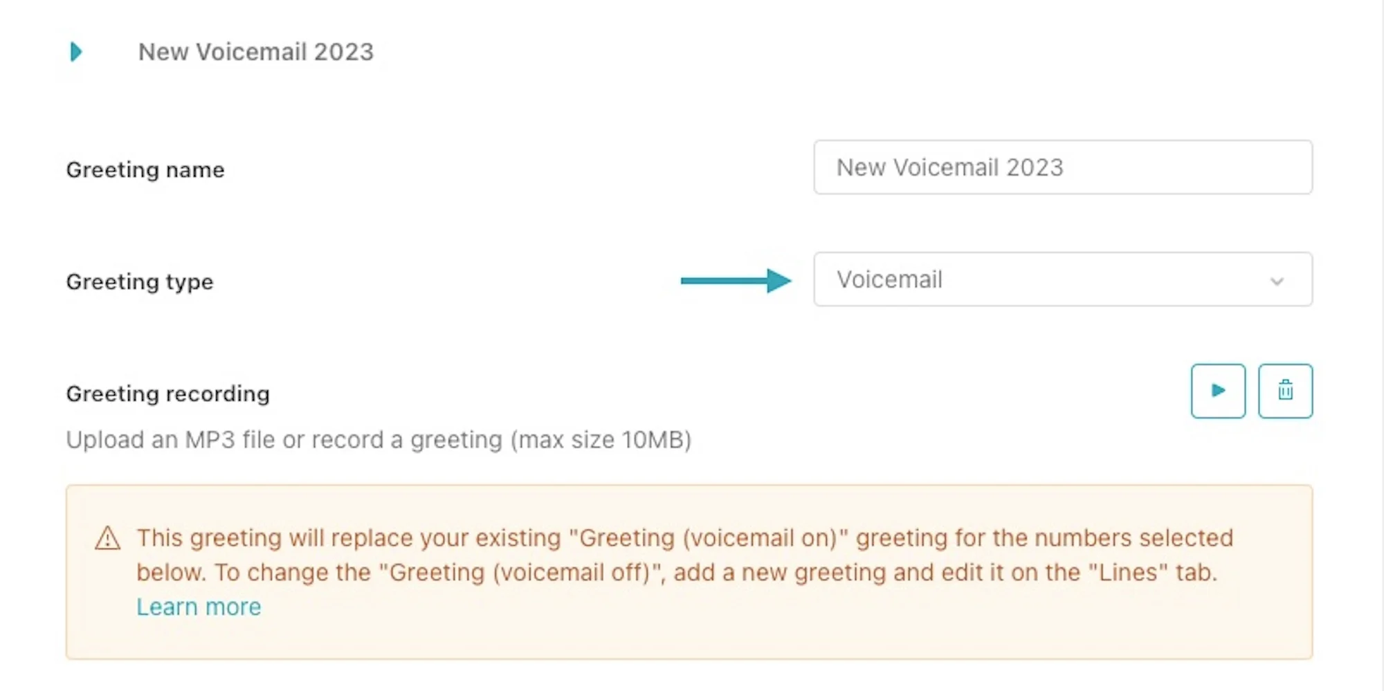 Zendesk-Voicemail