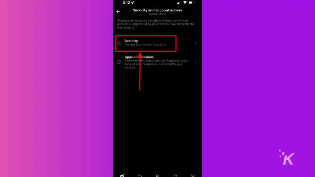 ツイッター iOS セキュリティ