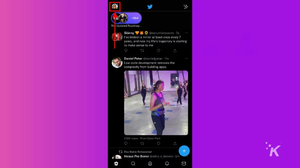 ツイッター iOS プロフィール写真