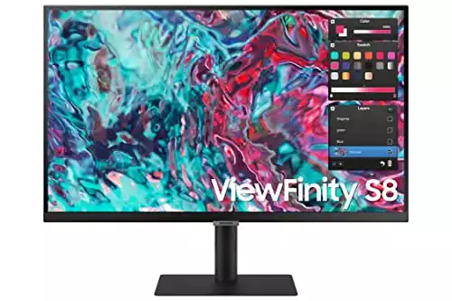 Samsung 27 インチ ViewFinity S8 シリーズ 4K UHD モニター