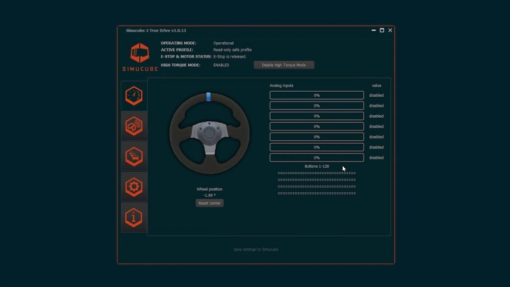 Simucube True Drive 软件