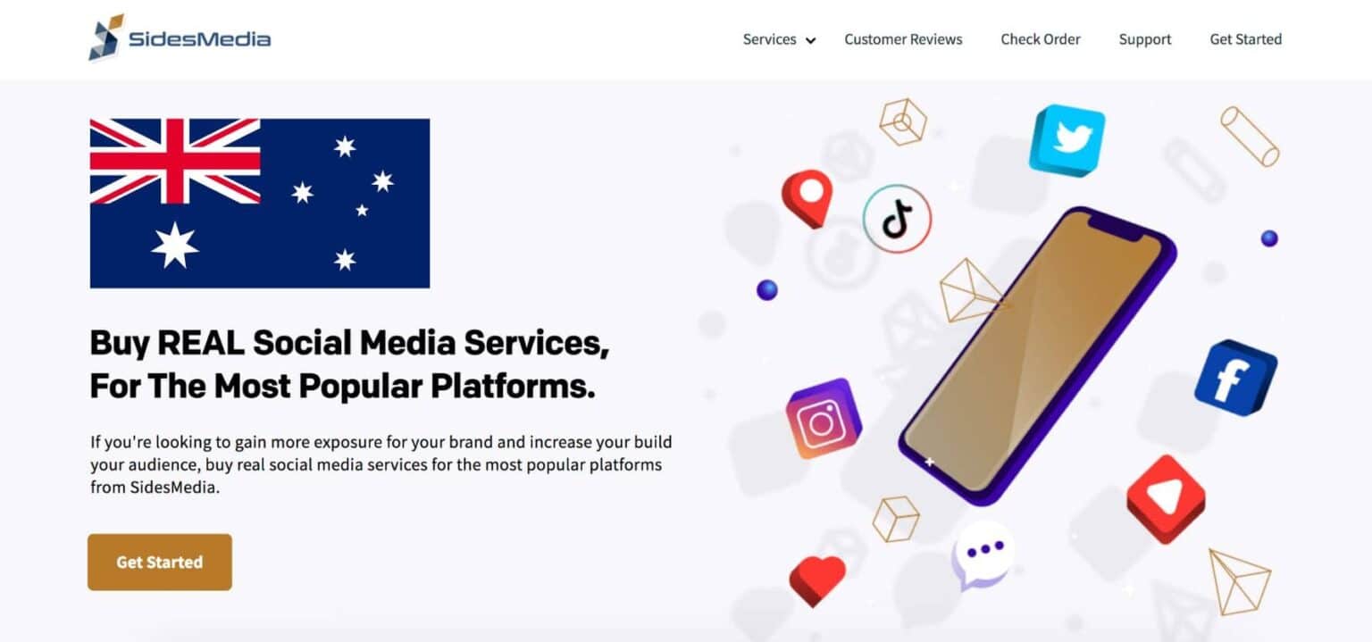 Buy Instagram Followers Australia from SidesMedia.com