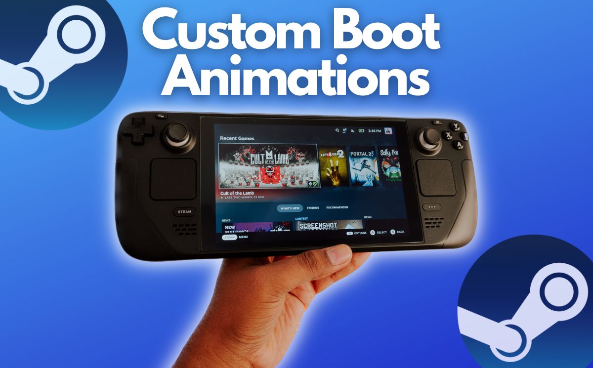 custom boot animations on steam deck