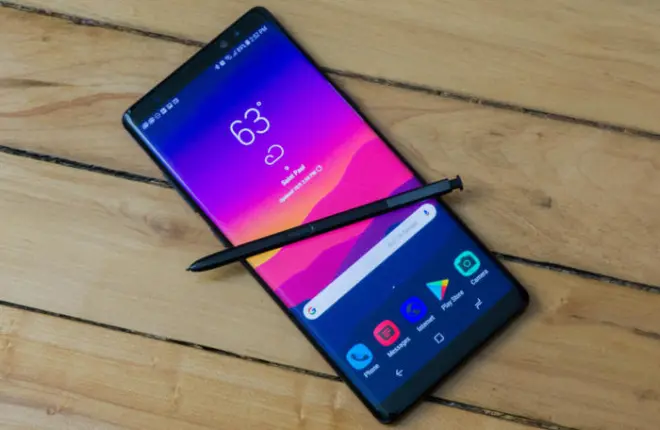 Cómo tomar una captura de pantalla en el Samsung Galaxy NOTE 9