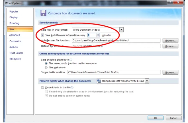 使用 Microsoft Word 撰写论文