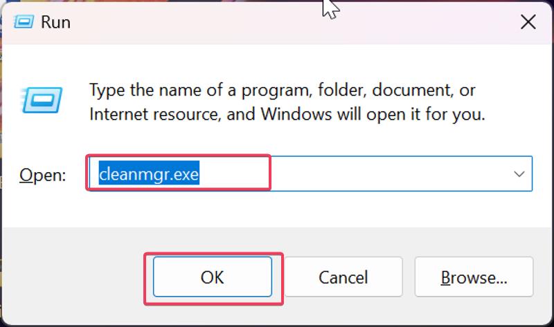 fix error 0x0: disk cleanup tool