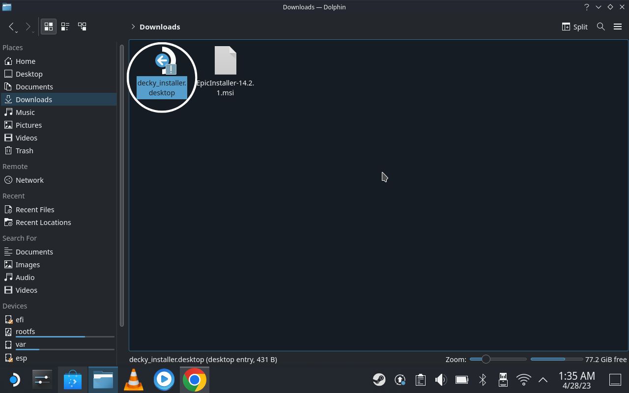 download file