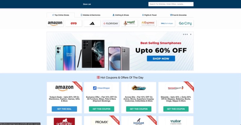 couponzguru website
