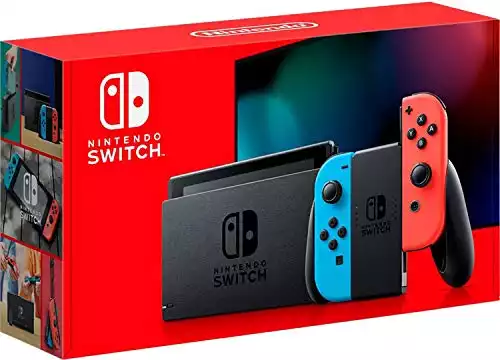 Nintendo Switch 配備霓虹藍和霓虹紅 Joy‑Con