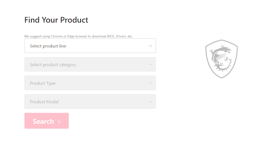 identify your MSI product
