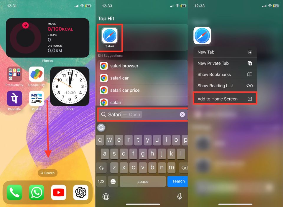 spotlight search