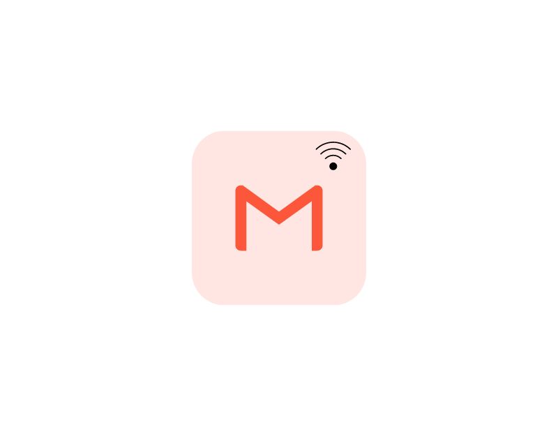 gmail app network settings