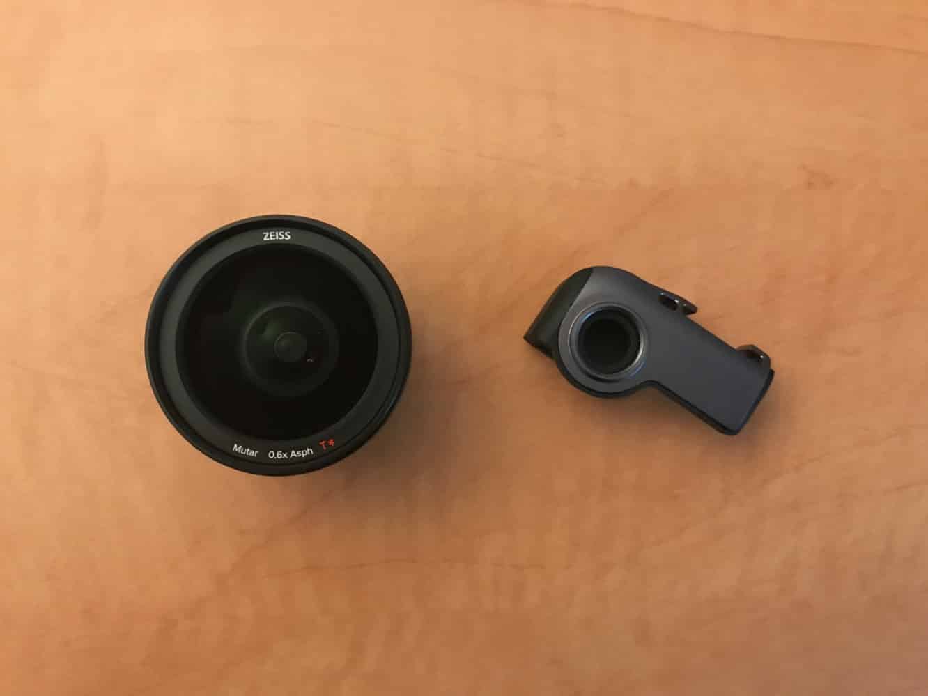 レビュー：ZEISS広角レンズキットによる光学系を備えたExoLens PRO