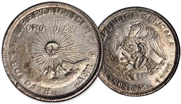 العملات المعدنية المكسيكية العتيقة: دليل شامل لهواة الجمع المبتدئين 20 Moneda zapatista de 2 pesos de 1915