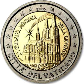 Monede valoroase de 2 euro pe care le poți face o avere 21 Coin 2 euros XX World Youth Day