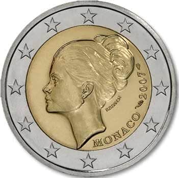 Monede valoroase de 2 euro pe care le poți face o avere 26 Coin 2 euros Grace Kelly Princess of Monaco