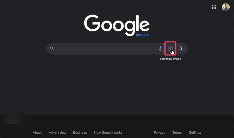 search by image with google