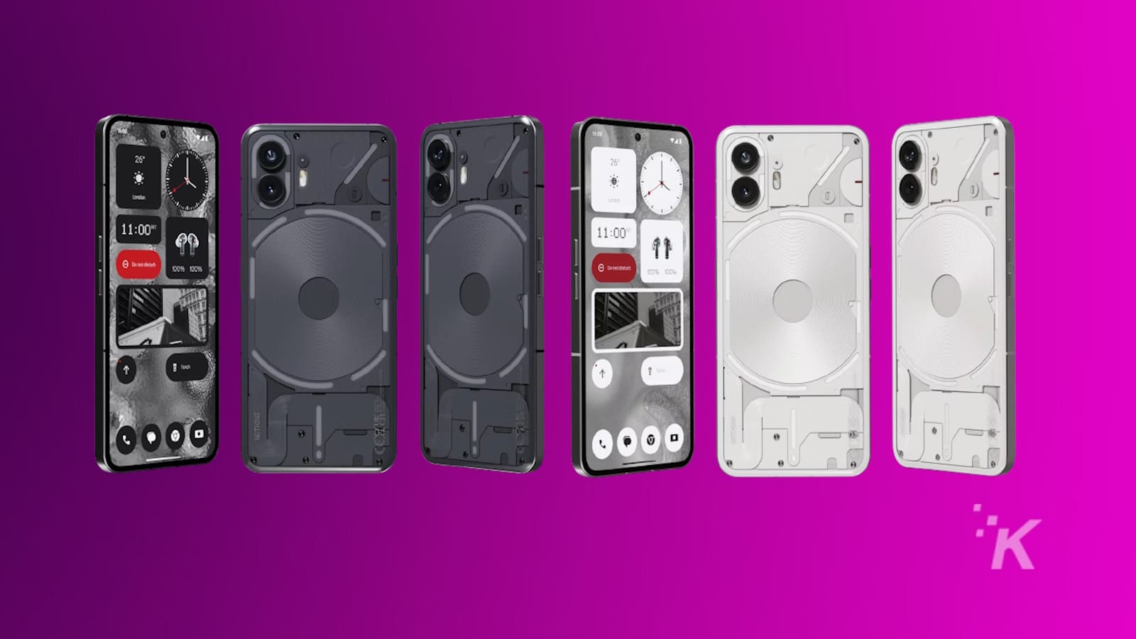 Uno smartphone con vari gadget ed elettronica con la scritta "Everyday Carry" sullo schermo.