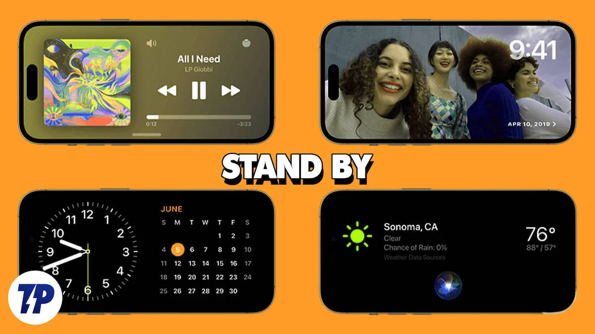 how to enable and use standby mode on iphone