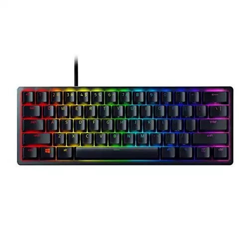 Tastiera da gioco Razer Huntsman Mini 60%.
