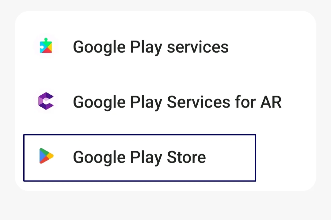 8 ways to fix 'something went wrong' error on google play store - google play store in the app lists