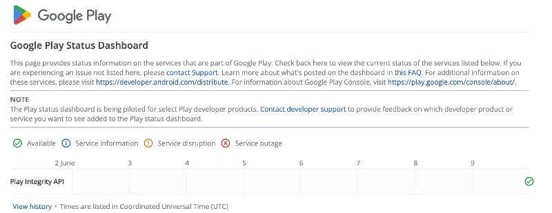 google-play-status-dashboard