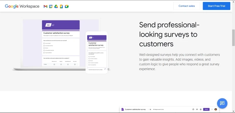 google forms