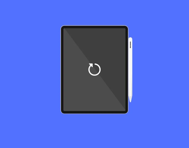 restart your ipad