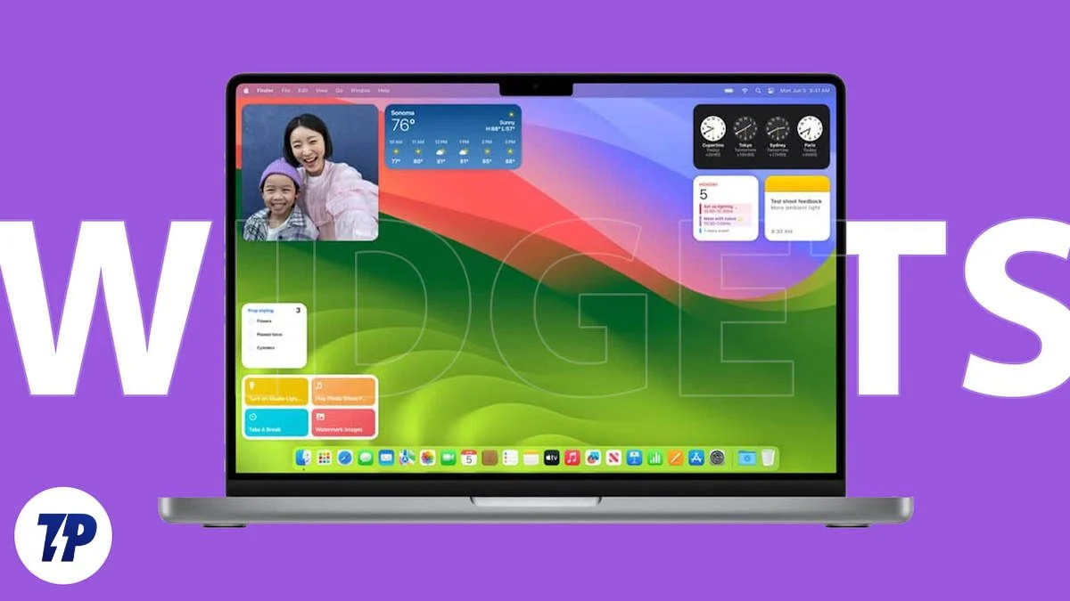 how to add widgets to mac desktop