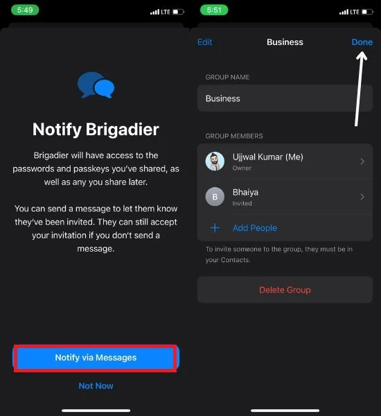 notify