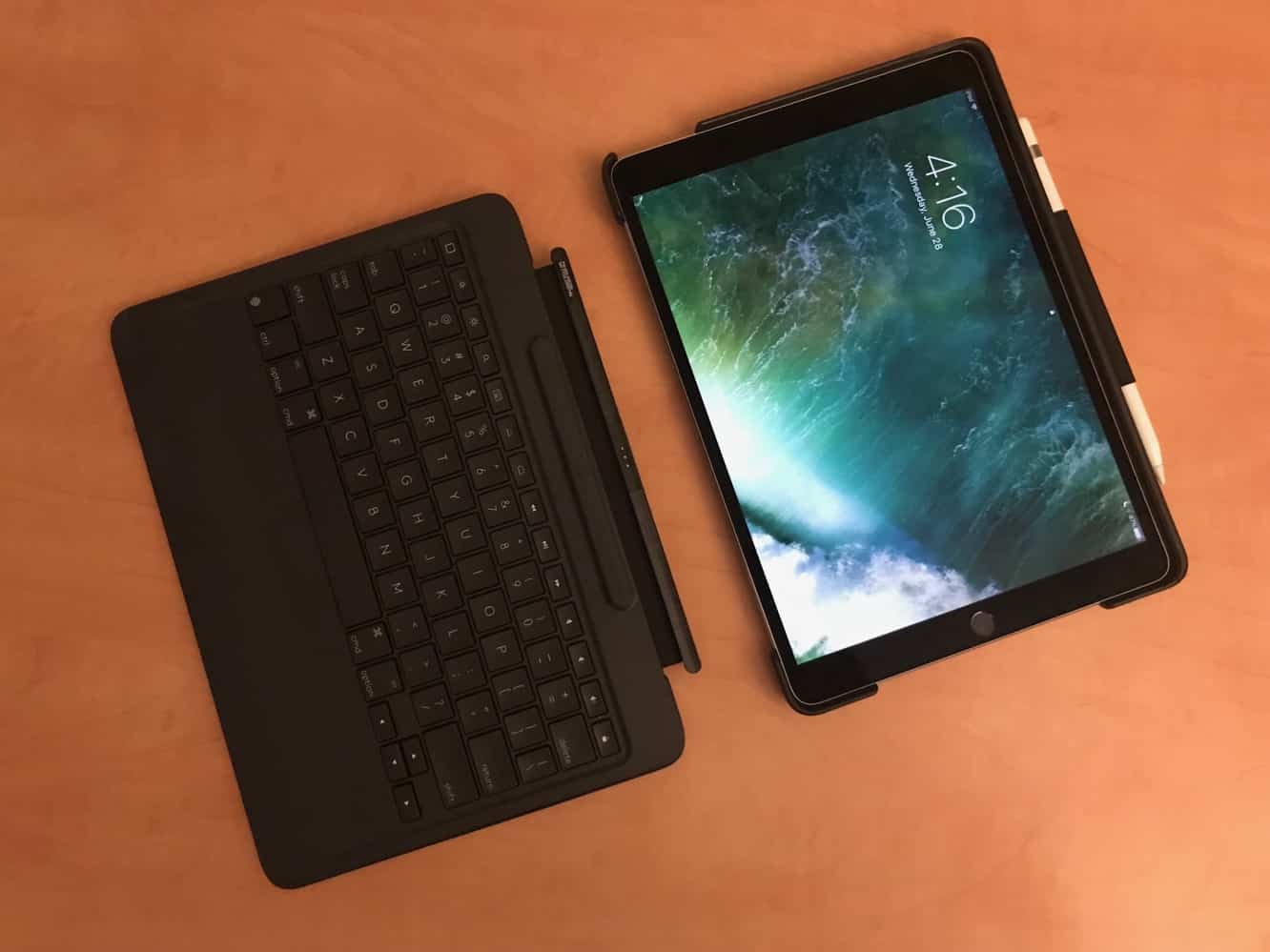 Recenzie: husă Logitech Slim Combo cu tastatură pentru iPad Pro de 10,5”.