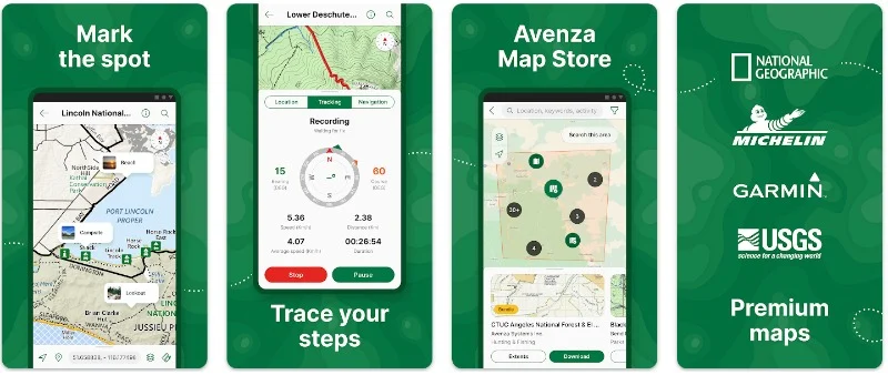 avenza maps offline