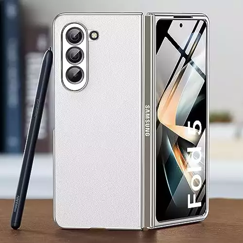 Samsung Galaxy Z Fold 5 Kılıf için Waldeng 4'ü 1 Arada