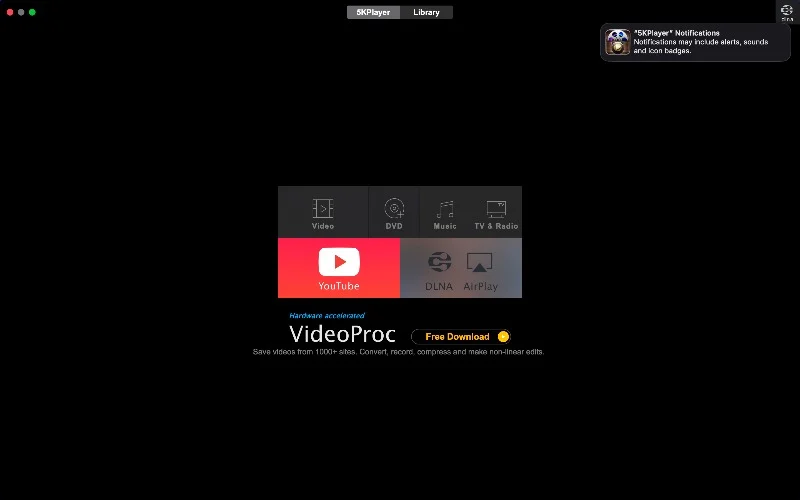lecteur vidéo 5k 5k video player