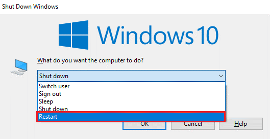 Shut down the windows pc