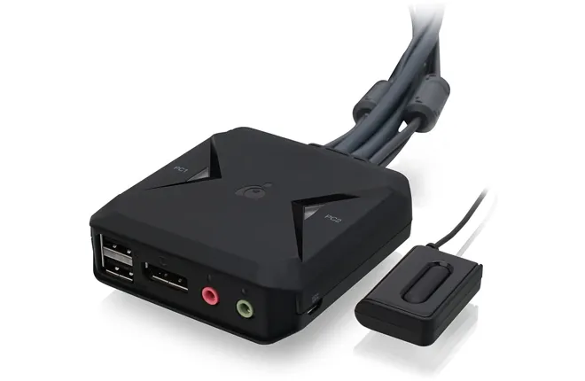 IOGEAR 2-портовый USB-кабель DisplayPort KVM-переключатель