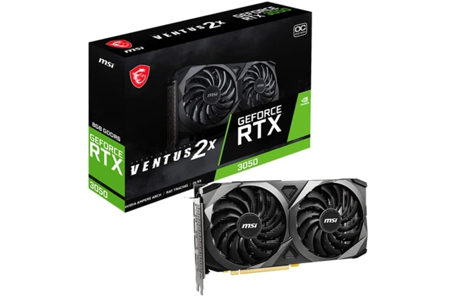 微星遊戲 GeForce RTX 3050