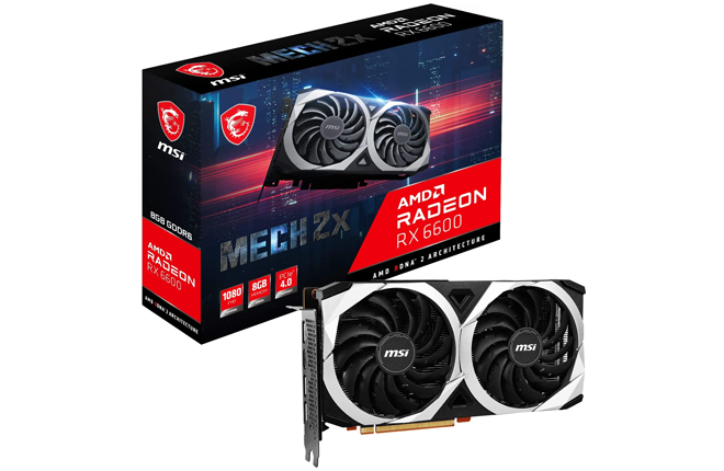 微星遊戲 AMD Radeon RX 6600