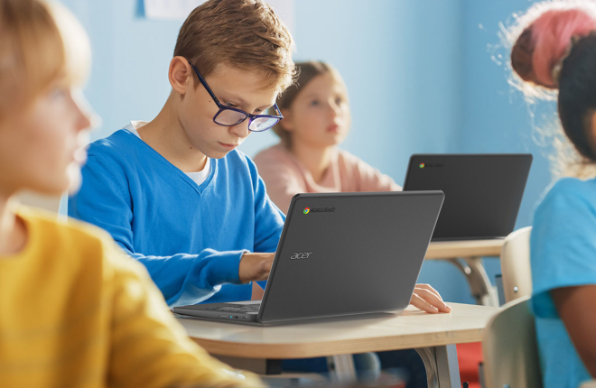 O melhor Chromebook para crianças