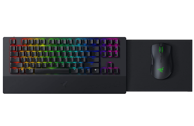Teclado e mouse mecânico sem fio Razer Turret para jogos