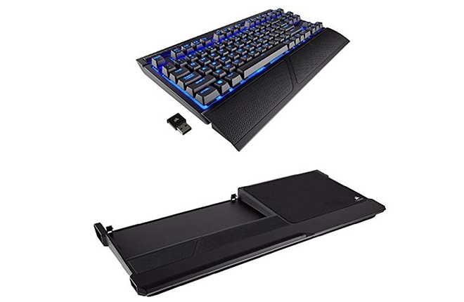 Corsair K63 무선 기계식 게이밍 키보드(랩보드 포함)