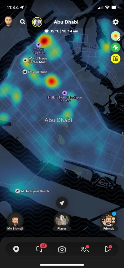 SnapMap UI