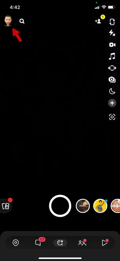 Icono de perfil de Snapchat