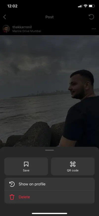 Instagram Mostrar uma postagem arquivada na opção de perfil