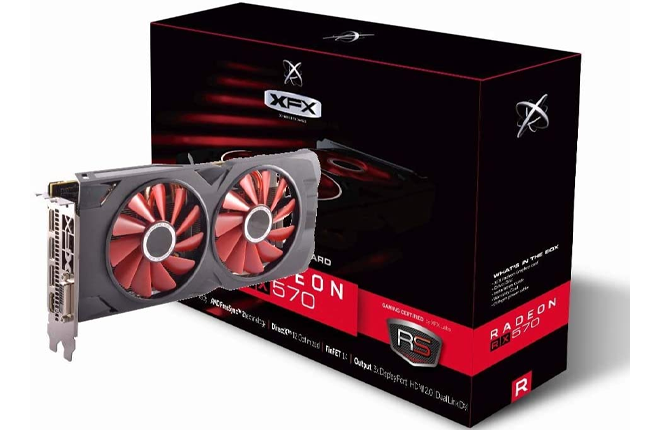 XFX Radeon RX 570 RS Edição XXX